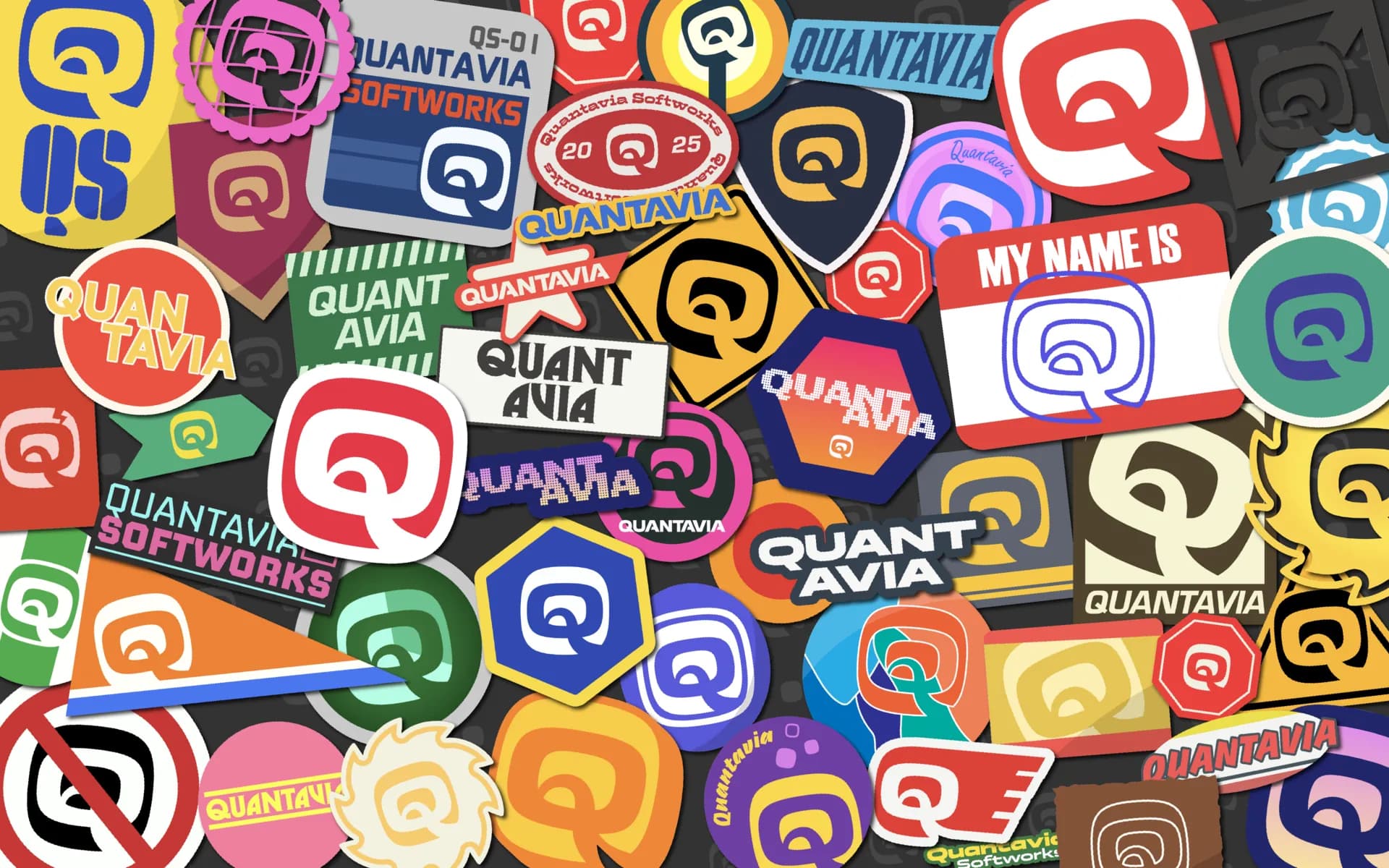 quantavia stickerbomb colour image